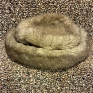 Parkhurst Camel Faux Fur Hat
